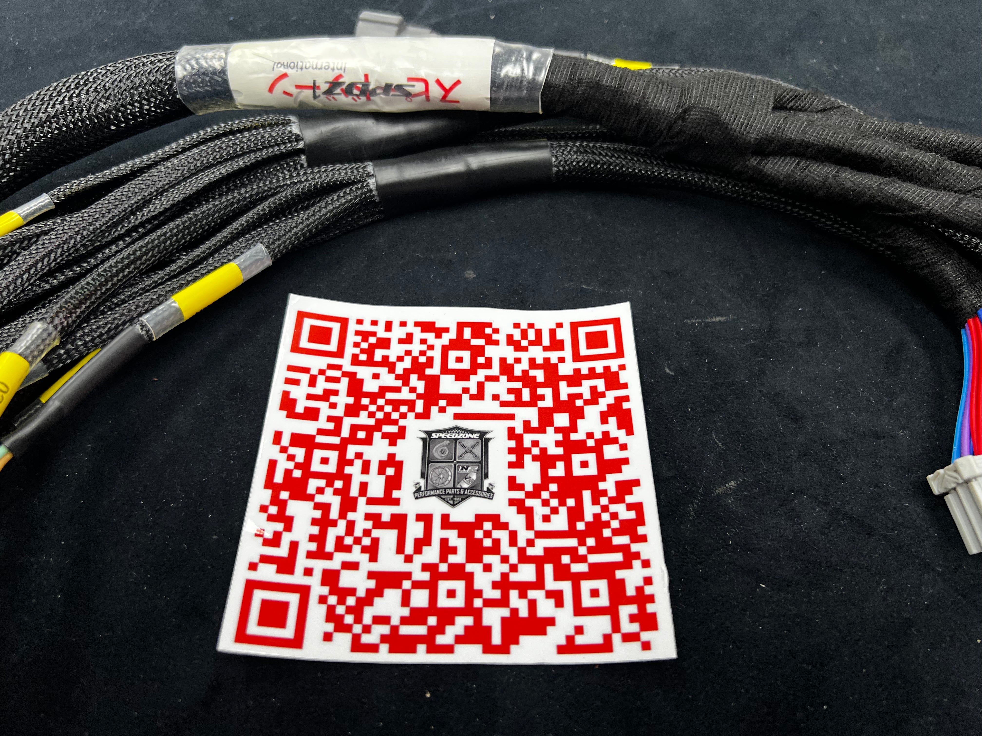 SPDZ1 OBD1 Budget D & B-Series Tucked Engine Harness Civic Integra B18/B18/D16 (OBD1 ENGINE/OBD1 ECU)