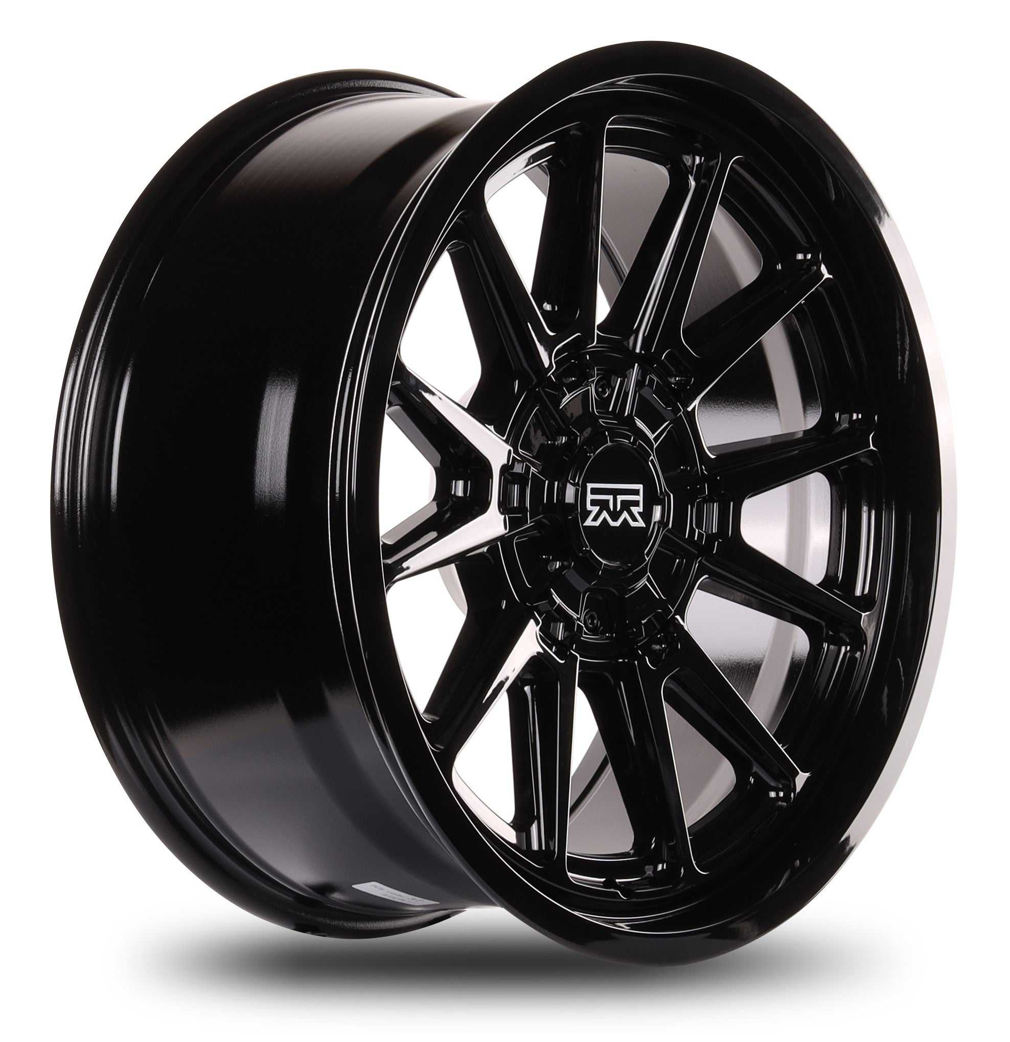 20x9 Mudder Trucker MT706 Detox Black 5x127 5x5 5x139.7 5x5.5 ET0 Wheel