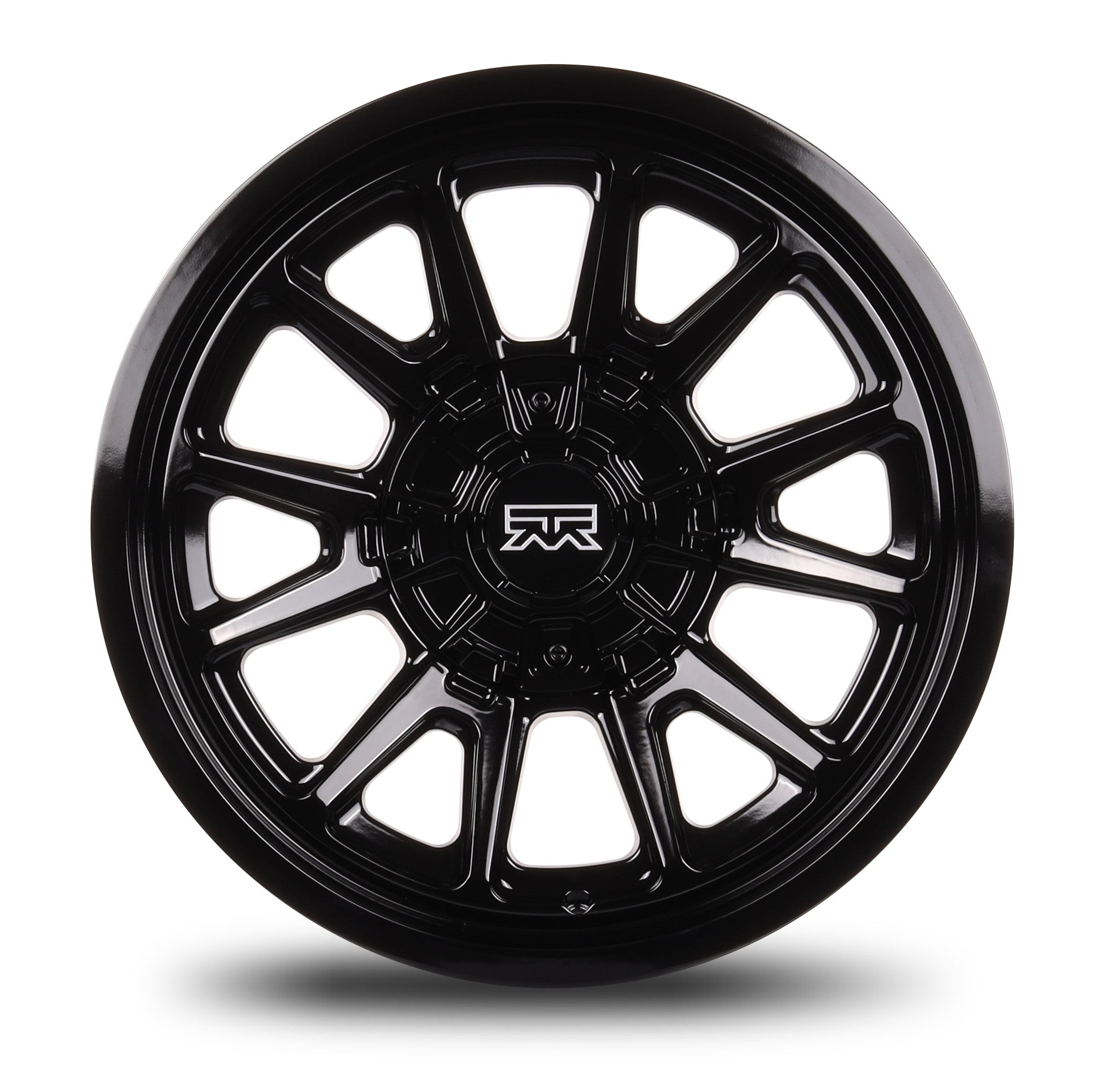 18x9 Mudder Trucker MT706 Detox Black 5x127 5x5 5x139.7 5x5.5 ET-12 Wheel