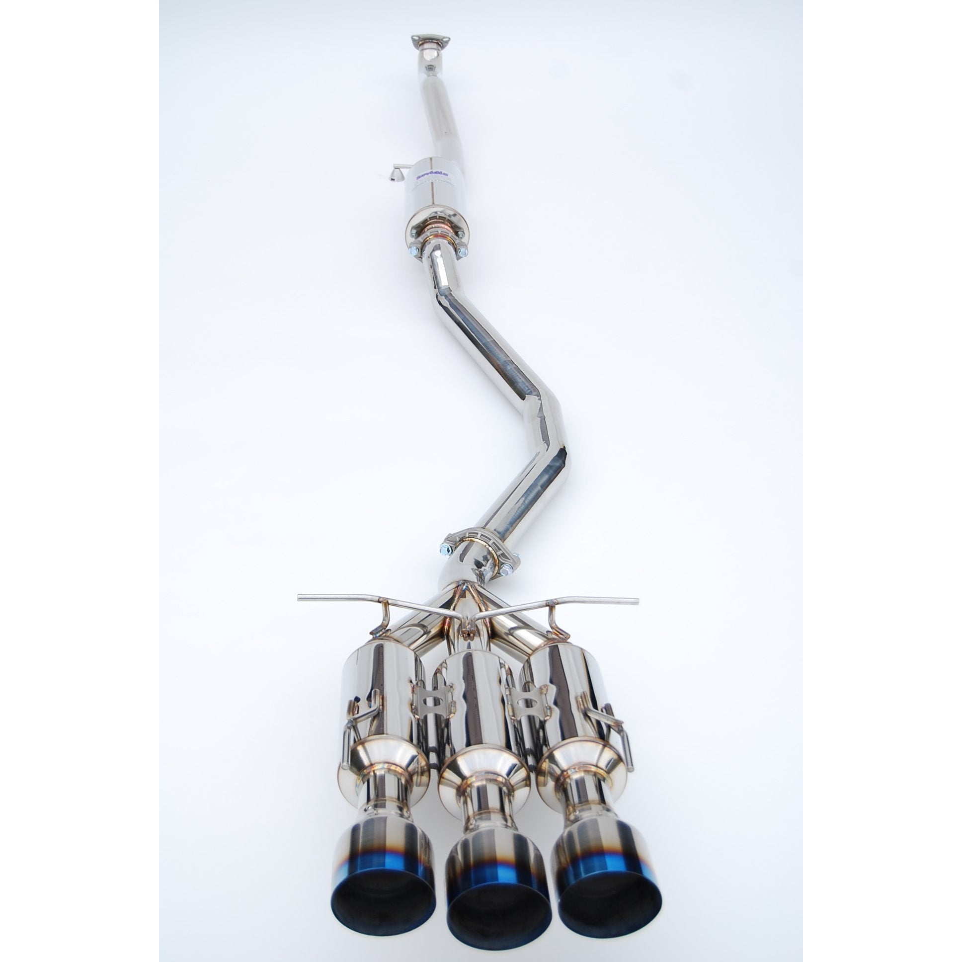 Invidia Gemini Triple Titanium Tip Cat-back Exhaust Honda Civic SI Coupe 2017+ | HS17CS27GM3ST