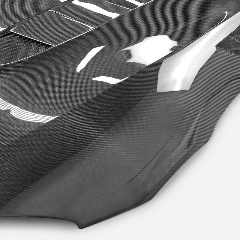 JDMuscle Tanso Carbon Fiber Hood VS Style - 2020+ Toyota Supra GR A90/A91