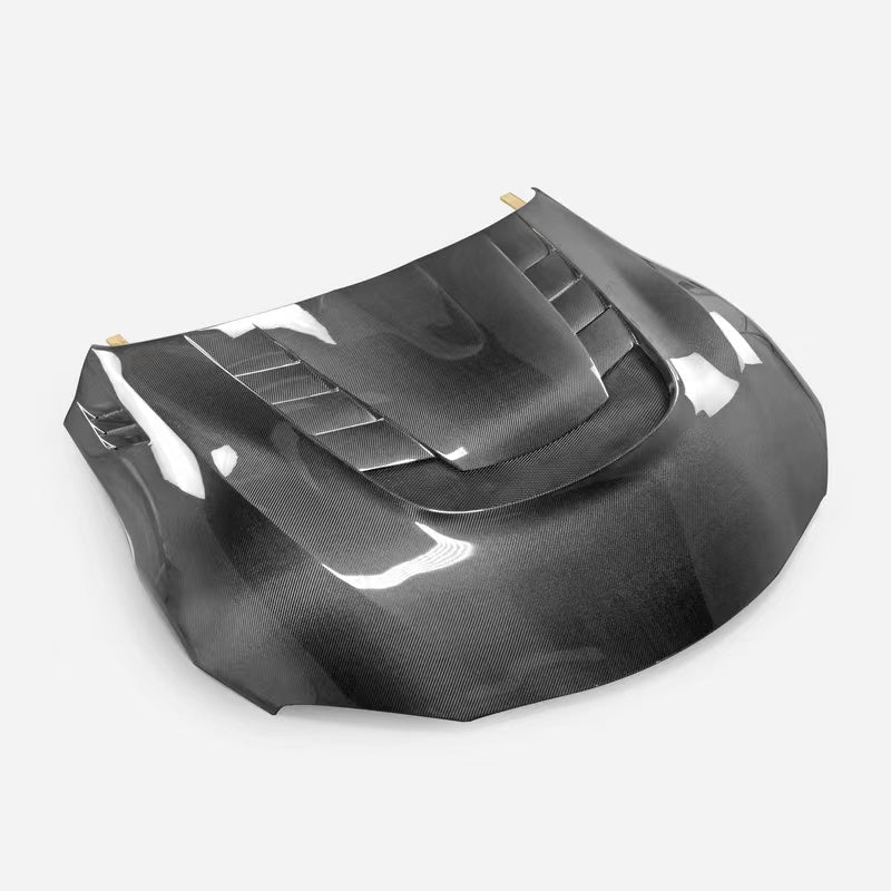 JDMuscle Tanso Carbon Fiber Hood VS Style - 2020+ Toyota Supra GR A90/A91