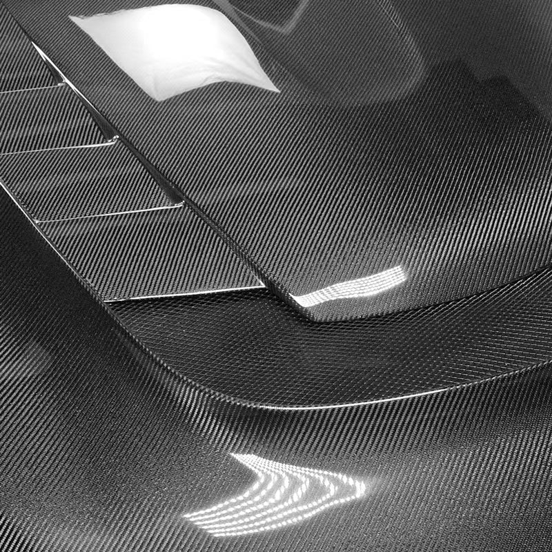 JDMuscle Tanso Carbon Fiber Hood VS Style - 2020+ Toyota Supra GR A90/A91