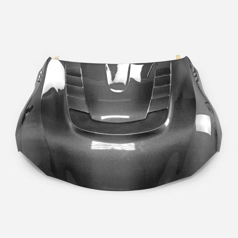 JDMuscle Tanso Carbon Fiber Hood VS Style - 2020+ Toyota Supra GR A90/A91