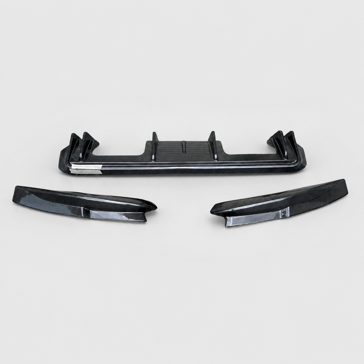 Carbon Fiber Rear Diffuser Corner Extensions for BMW G80 M3 G82 M4