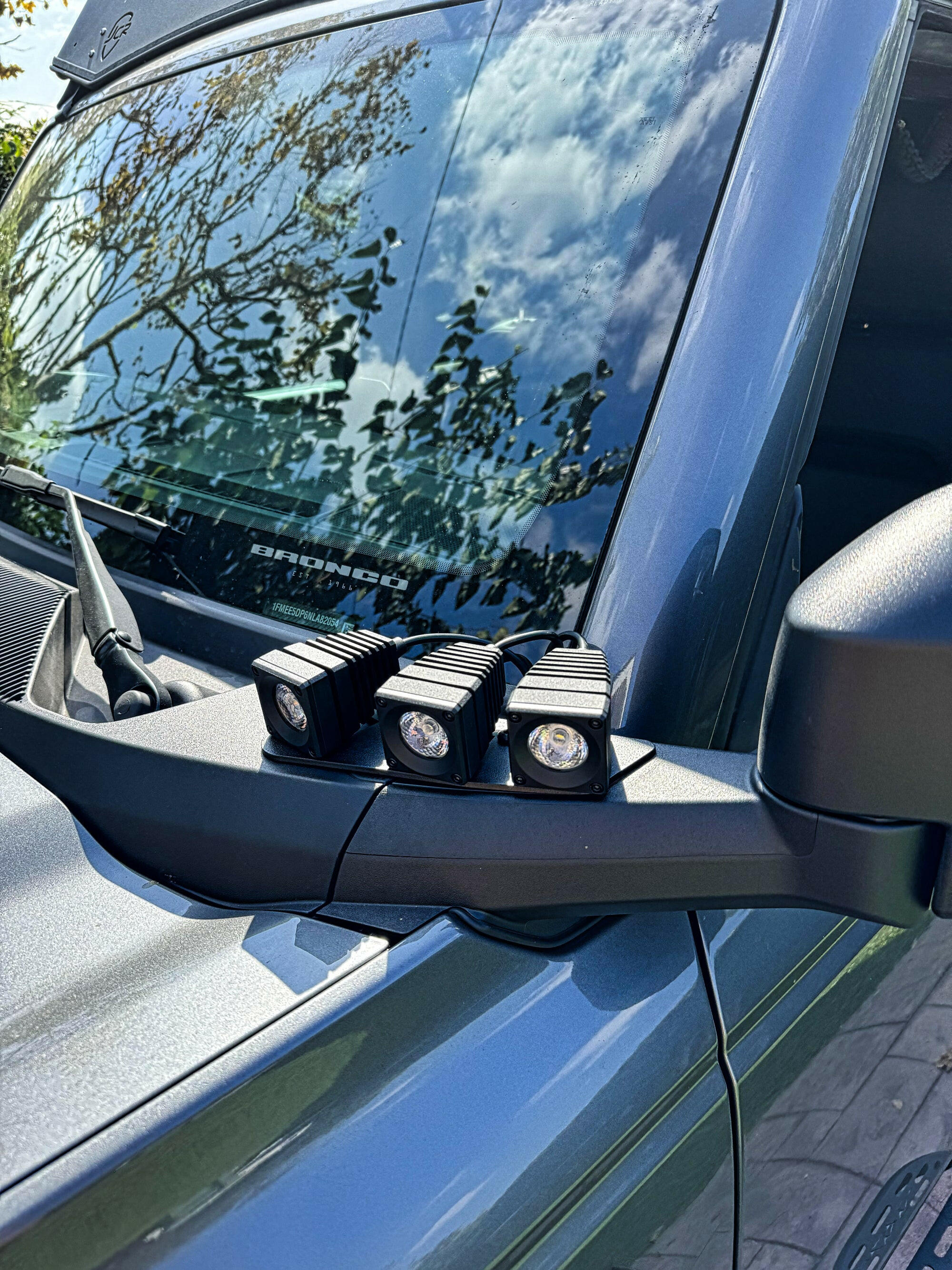 2021+ Ford Bronco Boomerang Ditch Lights
