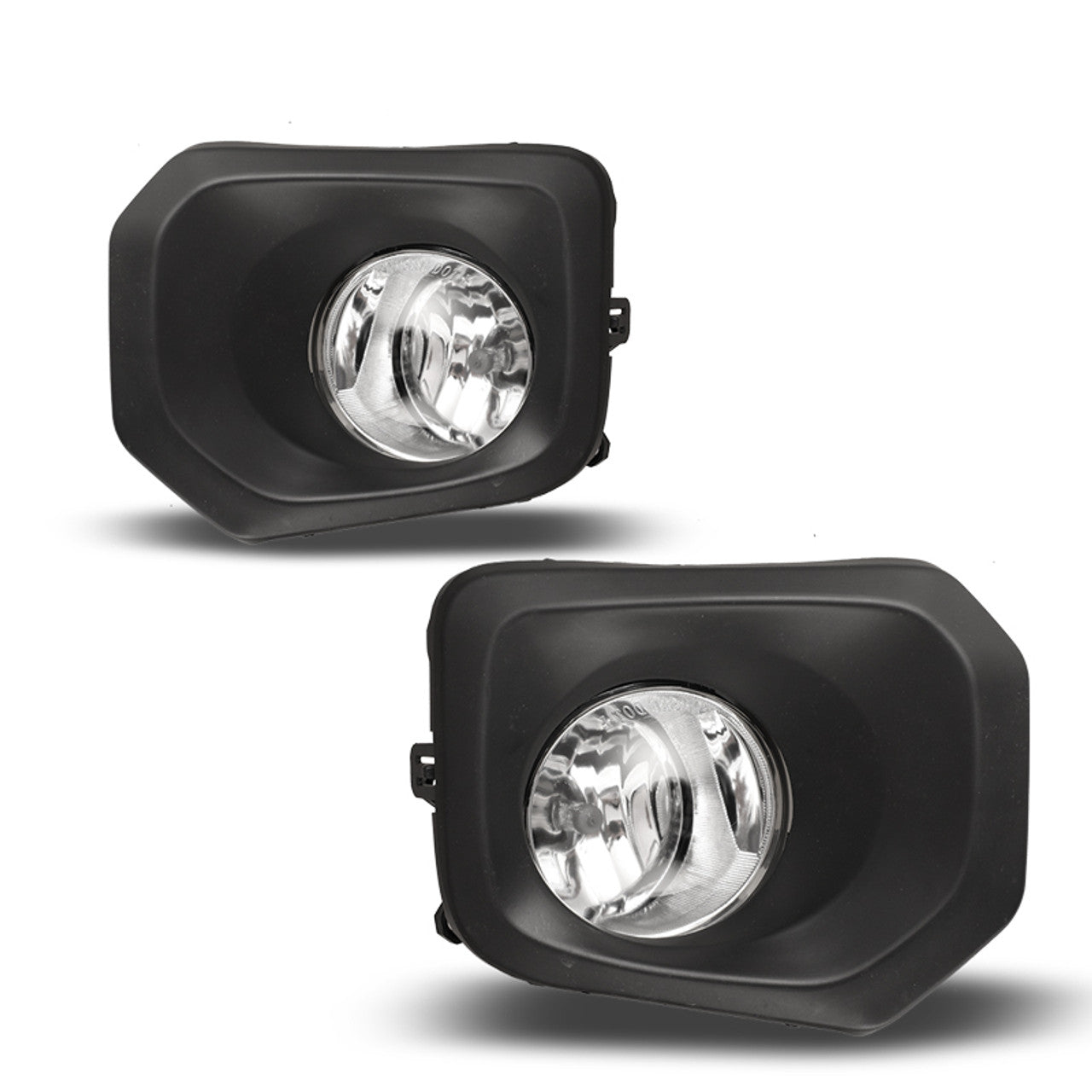Winjet 2016-23 Toyota Tacoma Fog Light - Clear - Wiring Kit Included