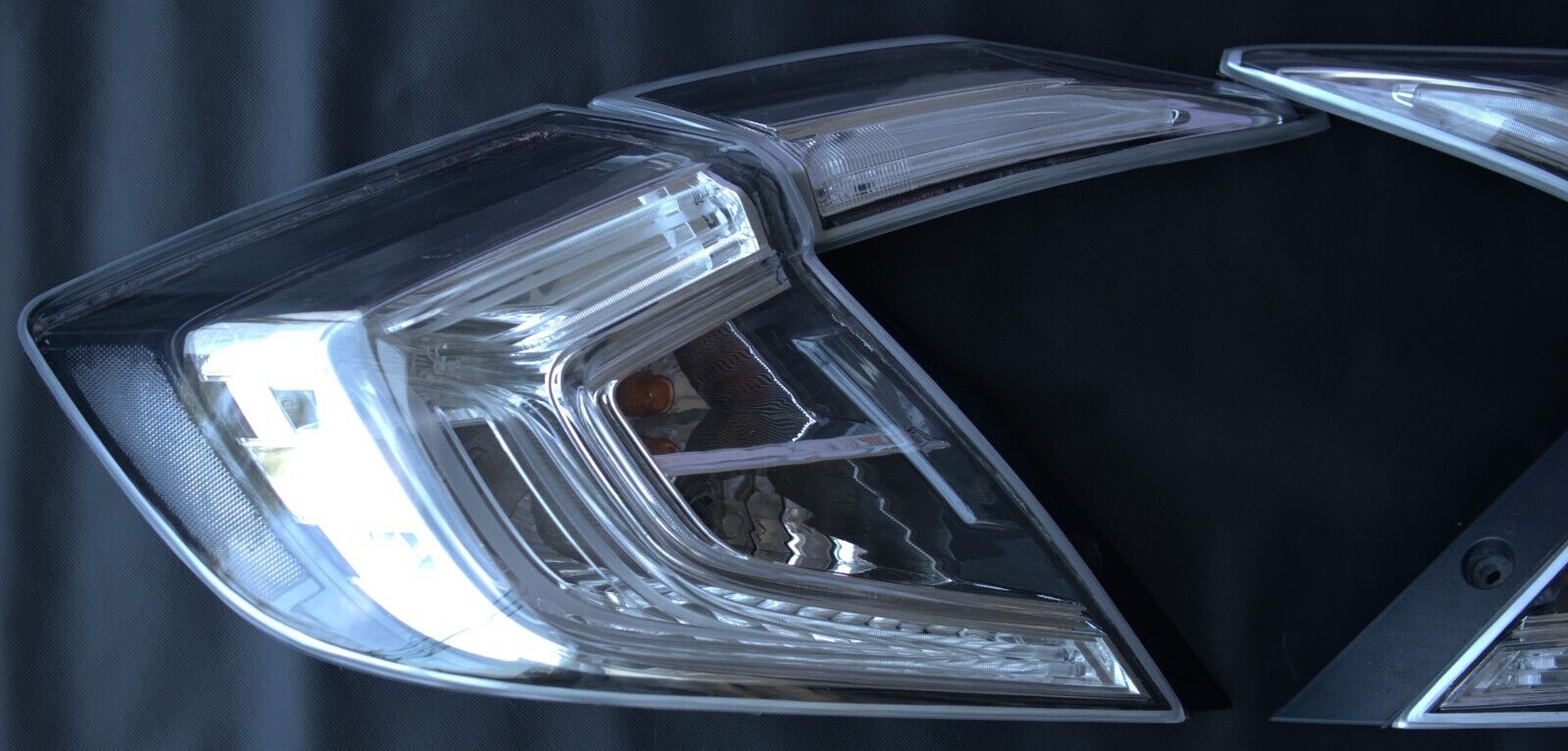 2016-2021 Honda Civic Sedan Clear Tail Light Lenses