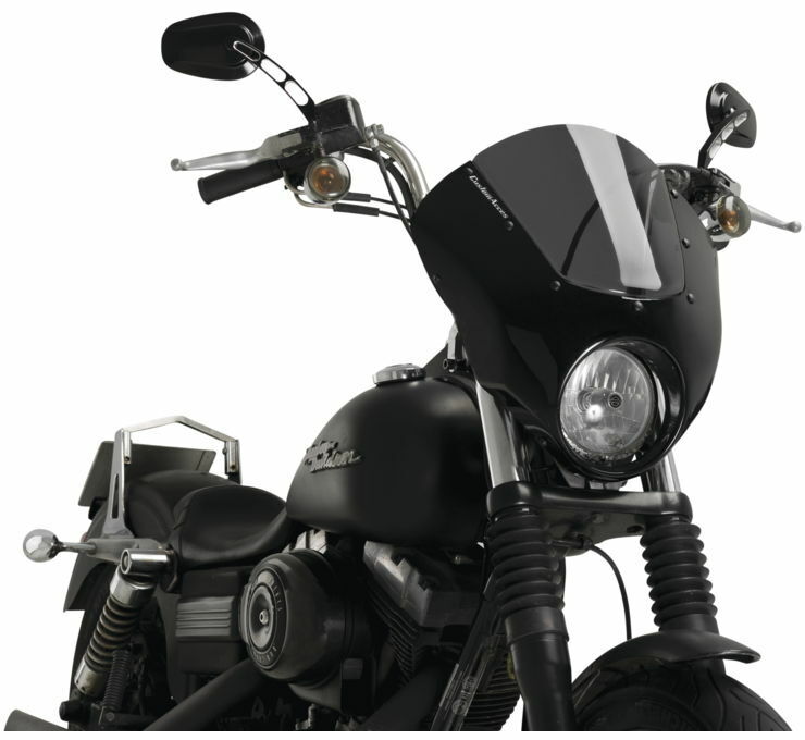 CustomAcces Dark Night Semi-Fairing For Indian Scout Bobber 2018-2024