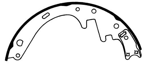 Porterfield Brake Shoes for 1993 FORD F150 2WD