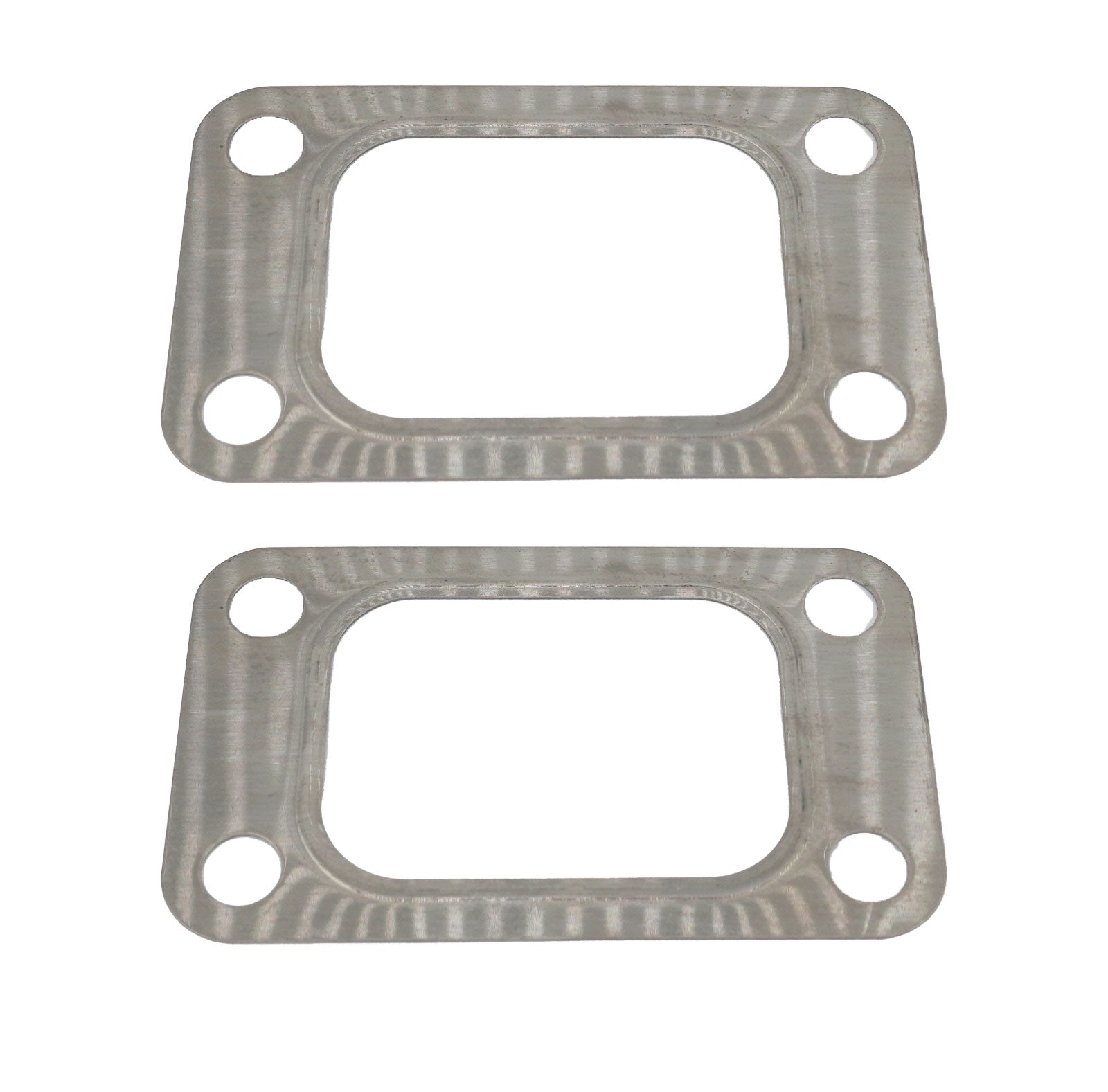 2 x Pack Garrett T4 Turbo Inlet Flange Gasket 4 Bolt 304 Stainless Steel USA