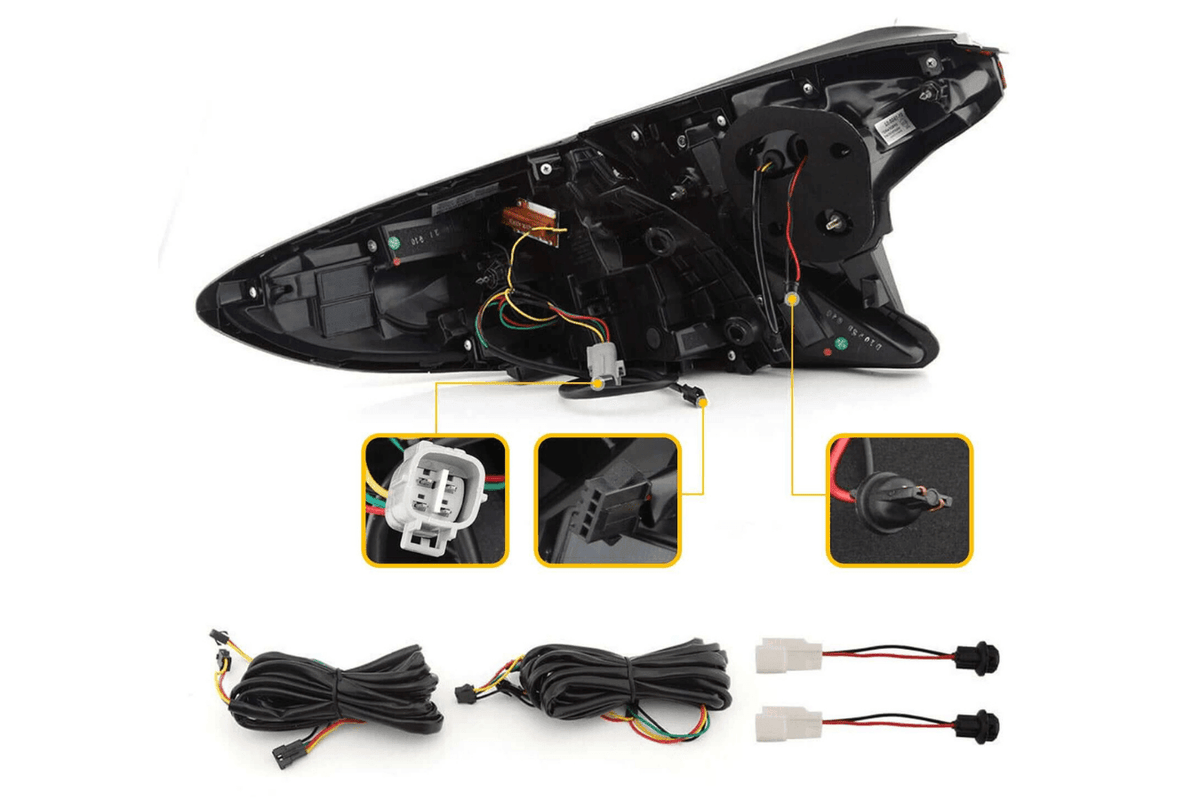 Toyota CHR / C-HR Smoked Full LED Tail Lights (2018-2020)