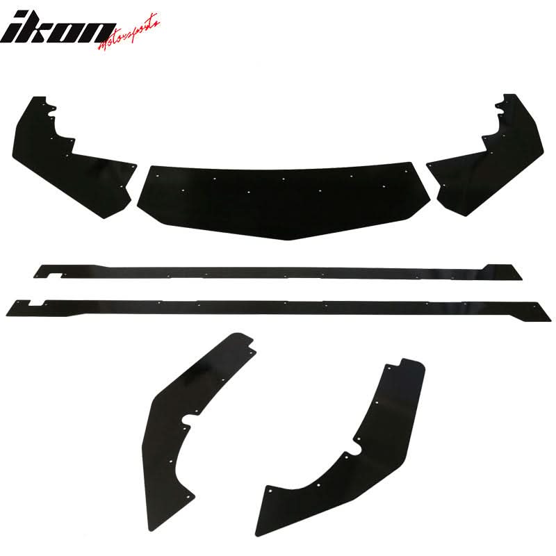 2016-2018Â Honda Civic Sedan IKON Front Rear Bumper Lip Side Skirts