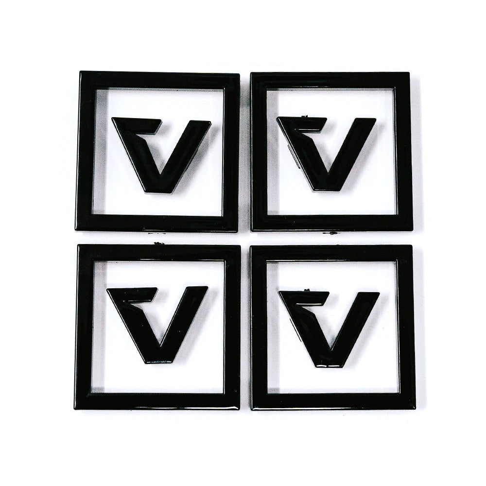 Center Cap Logo Kit Black