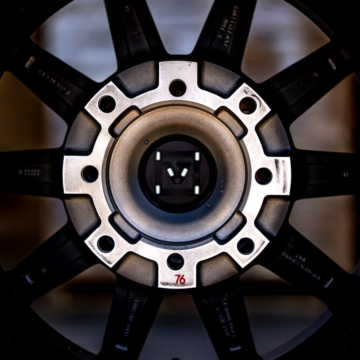 V02 UTV Wheel Satin Black