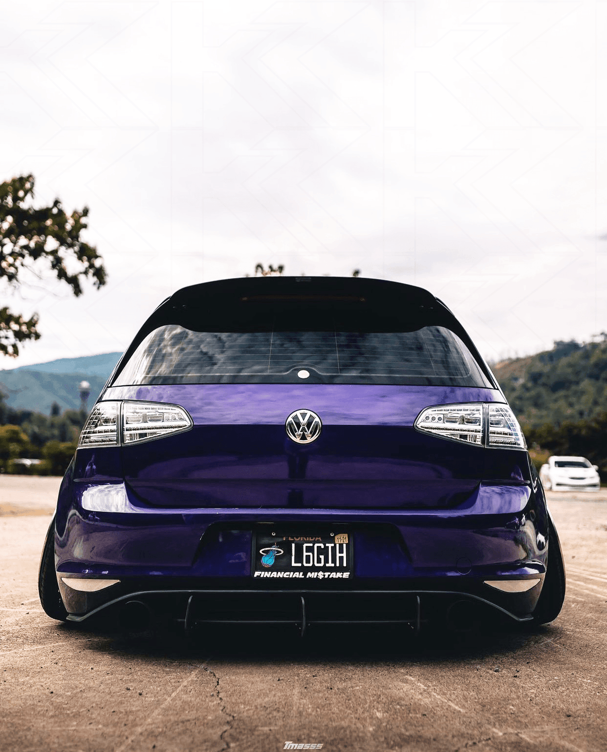 VW MK7 Golf GTI Chrome/Clear LED Tail Lights (2012 - 2017)