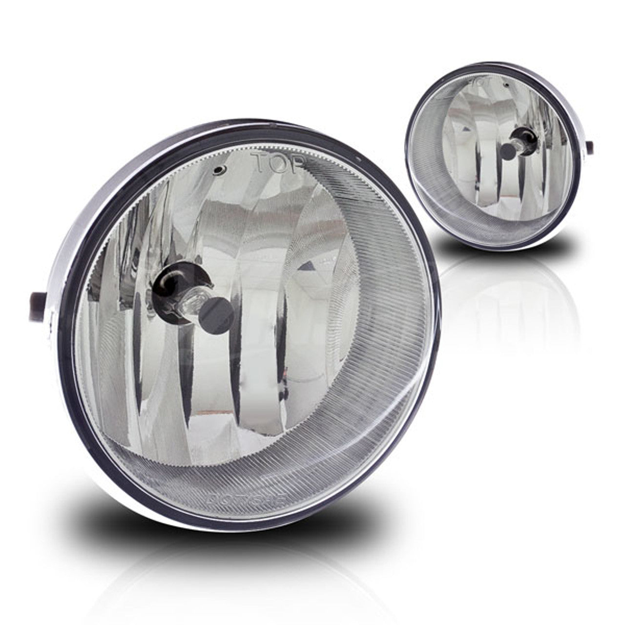 Winjet 2005-11 Toyota Tacoma Fog Lights (Clear) (Wiring Kit Included)