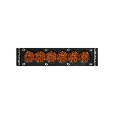 ExtremeLED 6" X6S Slim Amber 30W Flood LED Light Bar