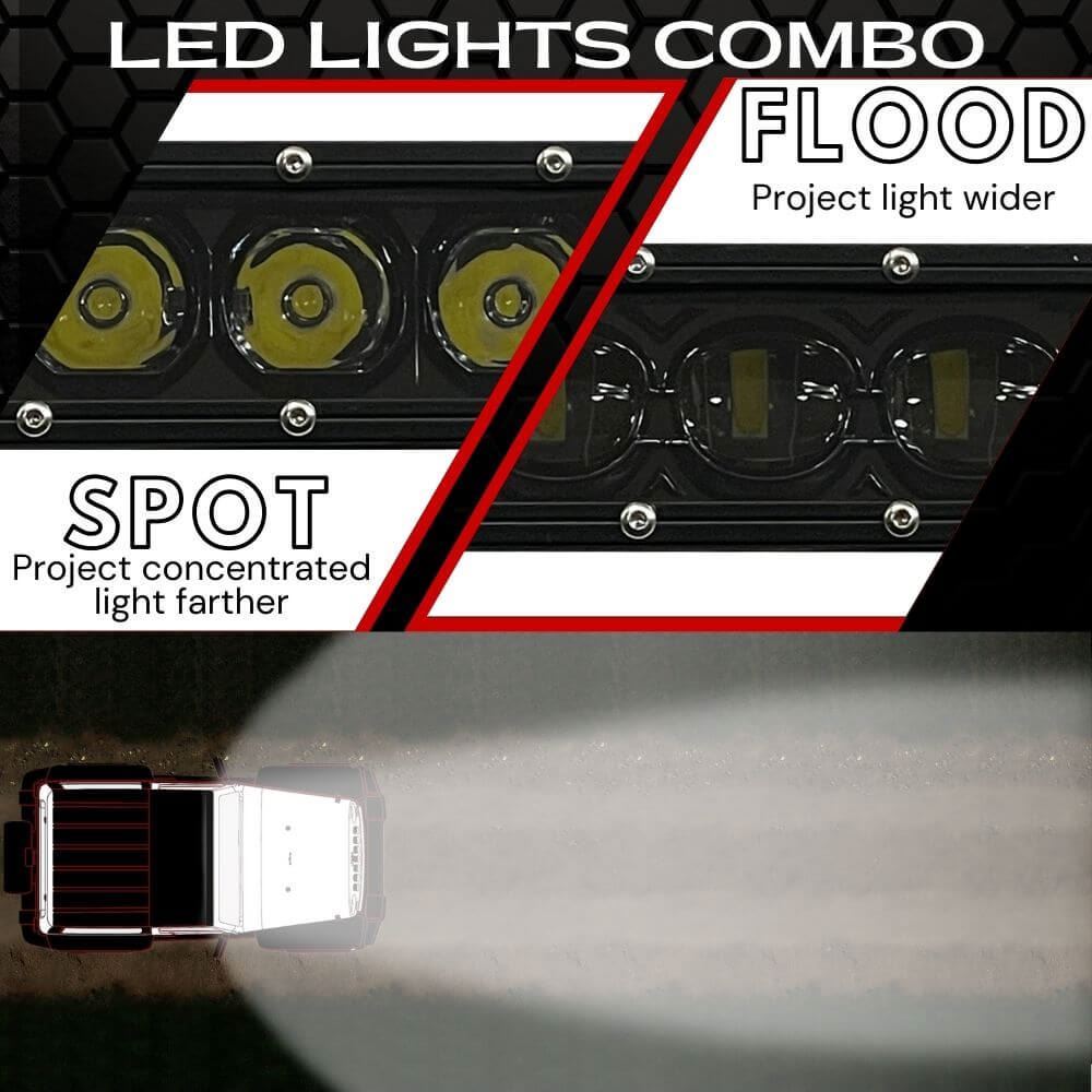 ExtremeLED 18" Extreme Stealth 60W Combo Beam LED Light Bar