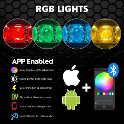 ExtremeLED Extreme Series Single Row Combo RGB Light Bar