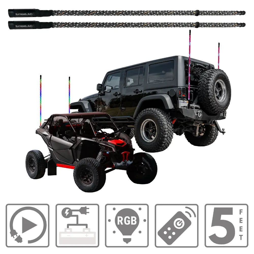 ExtremeLED Extreme LED RGB Whip/Flag Lights