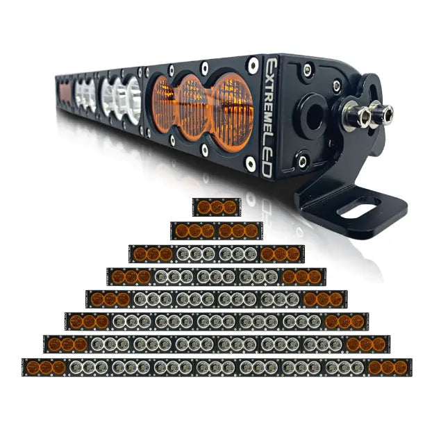 ExtremeLED X6 Series Amber and White LED Light Bars