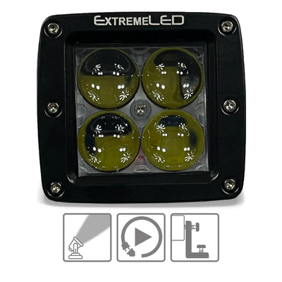 ExtremeLED Stealth Spot and Flood Extreme Series 3" Light Pod