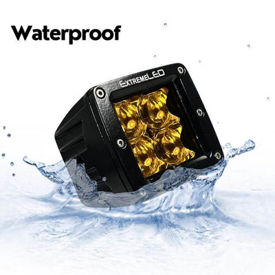 ExtremeLED Amber (Yellow) Extreme Series 3" CREE LED Light Pods