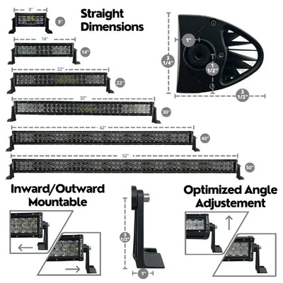ExtremeLED Extreme Series Dual Row Combo Beam LED Light Bars