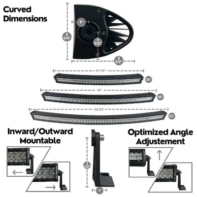 ExtremeLED Extreme Series Dual Row Combo Beam LED Light Bars