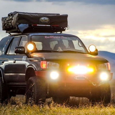 ExtremeLED 20" X6S Slim Amber/White 90W LED Light Bar & Harness