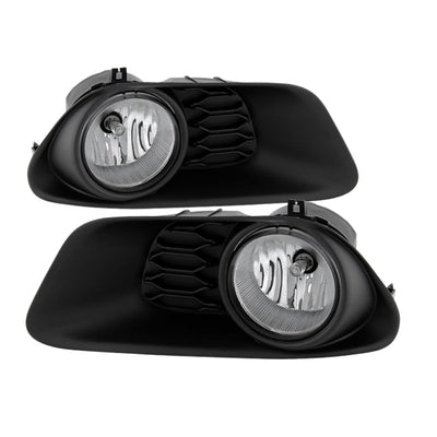 Spyder Dodge Grand Caravan 2011-2015 OEM Fog Light W/Universal Switch- Clear FL-DGC2011-C 5080417