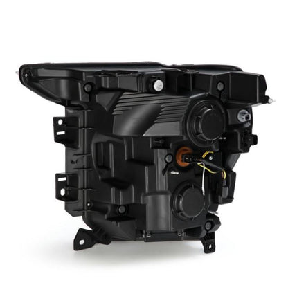 AlphaRex 21-23 Ford F150 / 21-23 Ford F150 Raptor LUXX-Series LED Projector Headlights Black