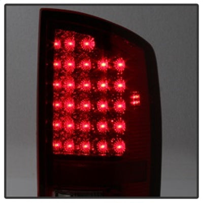 SPYDER Xtune Dodge Ram 02-06 1500 / Ram 2500/3500 03-06 LED Tail Light Red Clear ALT-JH-DR02-LED-RC 5072993