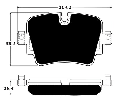 Porterfield Brake Pads for 2017 JAGUAR F-TYPE