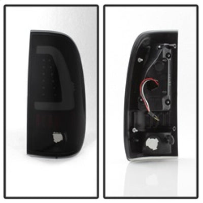 SPYDER xTune 97-03 Ford F-150 Light Bar LED Tail Lights - Black Smoke (ALT-ON-FF15097-LBLED-BSM) 9038501