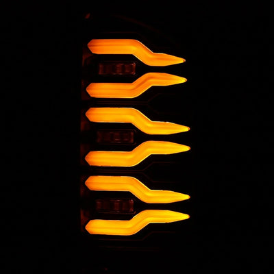 AlphaRex 02-06 Dodge Ram 1500/03-06 Dodge Ram 2500/3500 Truck LUXX-Series LED Tail Lights Alpha-Black
