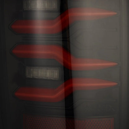 AlphaRex 02-06 Dodge Ram 1500/03-06 Dodge Ram 2500/3500 Truck LUXX-Series LED Tail Lights Black-Red