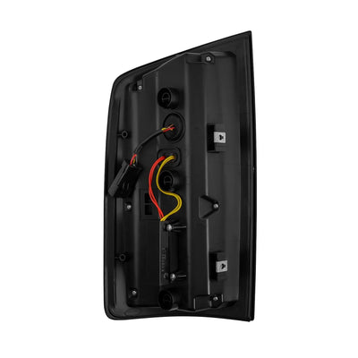 AlphaRex 02-06 Dodge Ram 1500/03-06 Dodge Ram 2500/3500 Truck LUXX-Series LED Tail Lights Black-Red