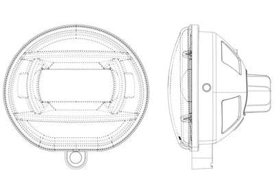 Alpharex 02-08 Dodge Ram 1500/03-09 Ram 2500/3500/04-06 Durango DoubleTap Dual Color LED Projector Fog Lights