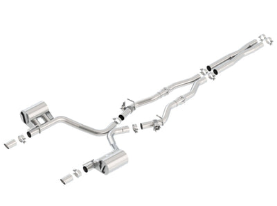 Borla 2017 Dodge Charger R/T 5.7L ATAK Catback Exhaust w/o Tips (w/MDS Valves ONLY) 140723