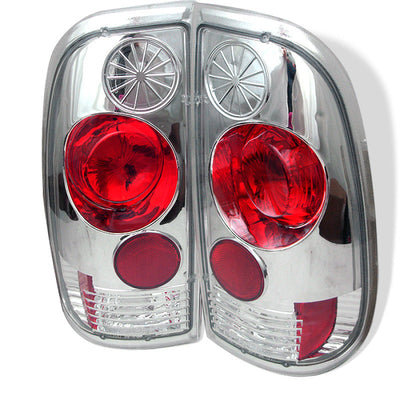 Spyder Ford F150 side 97-03/F250/350/450/550 Super Duty 99-07 Euro Tail Lights Chrm ALT-YD-FF15097-C 5003355