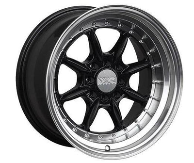 XXR 002.5 Wheel Black / Machined Lip 16x8 +20 4x100,4x114.3