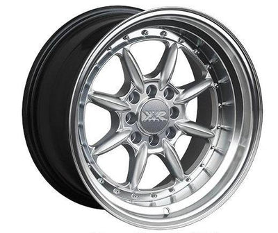 XXR 002.5 Wheel Hyper Silver / Machined Lip 16x8 0 4x100,4x114.3
