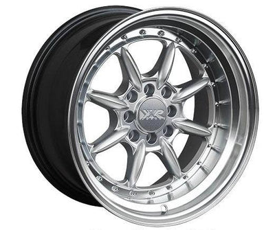 XXR 002.5 Wheel Hyper Silver / Machined Lip 16x8 +20 4x100,4x114.3
