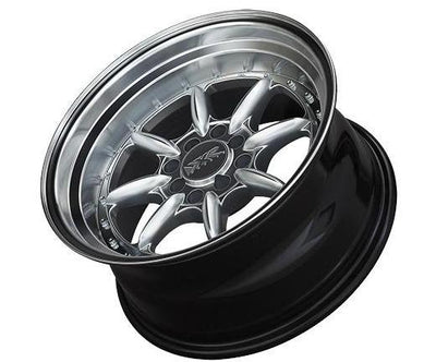 XXR 002.5 Wheel Hyper Silver / Machined Lip 15x8 +20 4x100,4x114.3