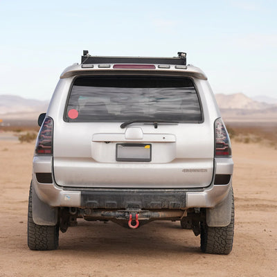 AlphaRex 03-09 Toyota 4Runner LUXX-Series LED Tail Lights Black Red