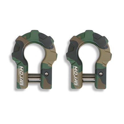 3/4'' Extreme duty Aluminum D-Shackle set (9T)-Ceramic coated (LIFETIME WARRANTY*)-Raw Shackles are scheduled for delivery during the week commencing July 6th
