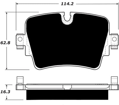 Porterfield Brake Pads for 2017 JAGUAR F-Type V8 S
