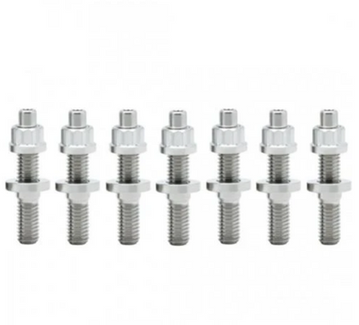 BLOX Racing SUS303 Stainless Steel Exhaust Manifold Stud Kit M8 x 1.25mm 45mm in Length - 9-piece BXFL-00307-9